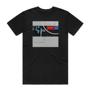 Level 42 On A Level Album Cover T-Shirt Black