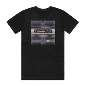 Level 42 Forever Now 1 Album Cover T-Shirt Black Level 42 Forever Now 1 Album Cover T-Shirt Black