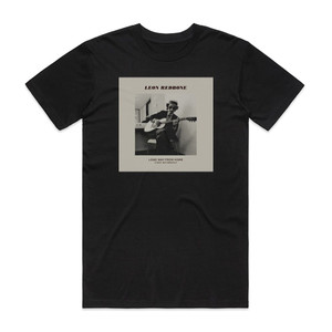 Leon Redbone Long Way From Home Album Cover T-Shirt Black Leon Redbone Long Way From Home Album Cover T-Shirt Black