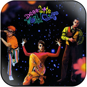 Deee-Lite World Clique Album Cover Sticker Deee-Lite World Clique Album Cover Sticker
