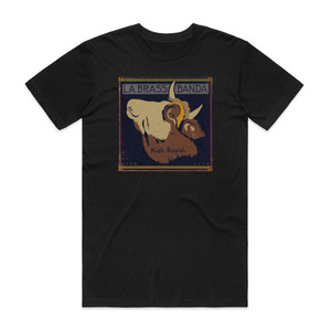 LaBrassBanda Kiah Royal Album Cover T-Shirt Black LaBrassBanda Kiah Royal Album Cover T-Shirt Black