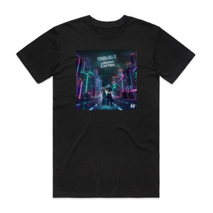 Luciana Trouble Album Cover T-Shirt Black