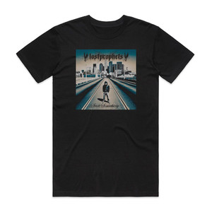 Lostprophets Start Something Album Cover T-Shirt Black Lostprophets Start Something Album Cover T-Shirt Black