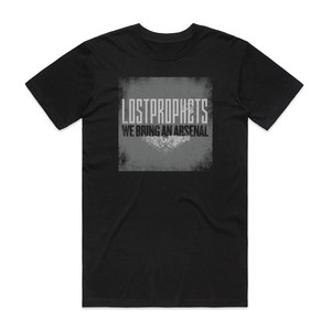 Lostprophets We Bring An Arsenal Album Cover T-Shirt Black Lostprophets We Bring An Arsenal Album Cover T-Shirt Black