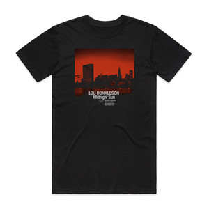 Lou Donaldson Midnight Sun Album Cover T-Shirt Black