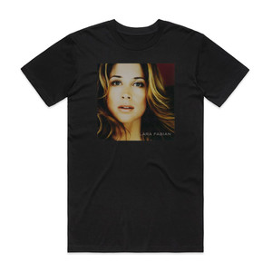Lara Fabian Lara Fabian Album Cover T-Shirt Black Lara Fabian Lara Fabian Album Cover T-Shirt Black
