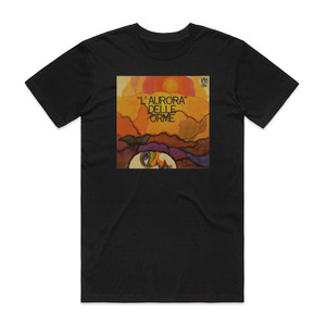 Le Orme Laurora Delle Orme Album Cover T-Shirt Black Le Orme Laurora Delle Orme Album Cover T-Shirt Black