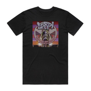 Lordi Nailed By The Hammer Of Frankenstein Album Cover T-Shirt Black