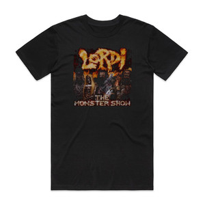 Lordi The Monster Show Album Cover T-Shirt Black