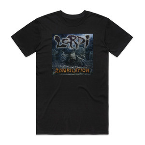 Lordi Zombilation The Greatest Cuts Limited Edition Album Cover T-Shirt Black Lordi Zombilation The Greatest Cuts Limited Edition Album Cover T-Shirt Black