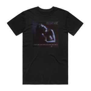 Lillian Axe Love War Album Cover T-Shirt Black Lillian Axe Love War Album Cover T-Shirt Black
