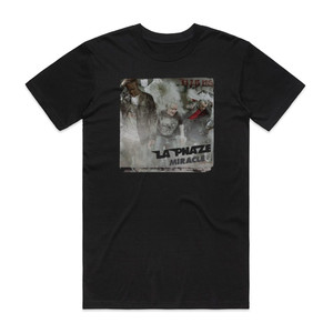 La Phaze Miracle Album Cover T-Shirt Black La Phaze Miracle Album Cover T-Shirt Black
