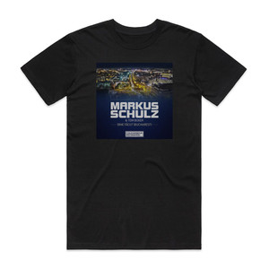 Markus Schulz Bine Facut Bucharest Album Cover T-Shirt Black