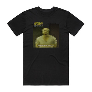 Markus Schulz Dancing In The Key Of Life Album Cover T-Shirt Black Markus Schulz Dancing In The Key Of Life Album Cover T-Shirt Black