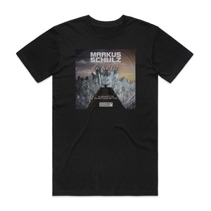 Markus Schulz In Search Of Something Better Album Cover T-Shirt Black Markus Schulz In Search Of Something Better Album Cover T-Shirt Black