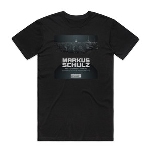 Markus Schulz Gotham Serenade New York City Album Cover T-Shirt Black Markus Schulz Gotham Serenade New York City Album Cover T-Shirt Black