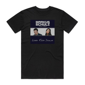 Markus Schulz Love Rain Down Album Cover T-Shirt Black Markus Schulz Love Rain Down Album Cover T-Shirt Black