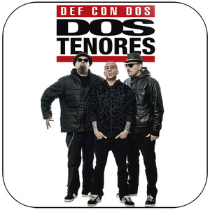 Def Con Dos Dos Tenores Album Cover Sticker Def Con Dos Dos Tenores Album Cover Sticker