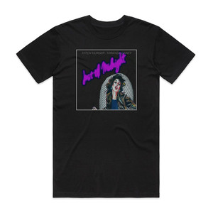 Mitch Murder Just Till Midnight Album Cover T-Shirt Black