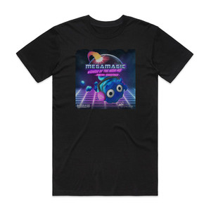 Mitch Murder Megamagic Wizards Of The Neon Age Ost Album Cover T-Shirt Black