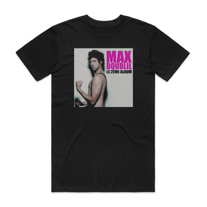 Max Boublil Le 2Me Album Album Cover T-Shirt Black Max Boublil Le 2Me Album Album Cover T-Shirt Black