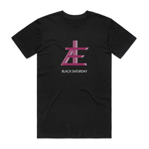 Mando Diao Black Saturday Album Cover T-Shirt Black Mando Diao Black Saturday Album Cover T-Shirt Black