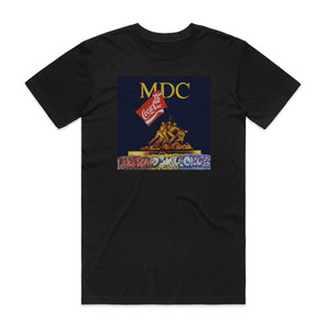 MDC Metal Devil Cokes Album Cover T-Shirt Black MDC Metal Devil Cokes Album Cover T-Shirt Black