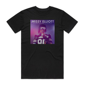 Missy Elliott Wtf Where They From Album Cover T-Shirt Black Missy Elliott Wtf Where They From Album Cover T-Shirt Black
