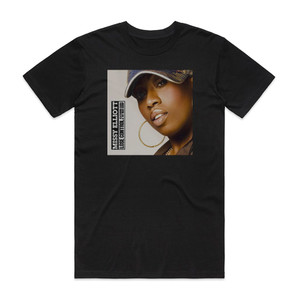 Missy Elliott Lose Control Album Cover T-Shirt Black Missy Elliott Lose Control Album Cover T-Shirt Black