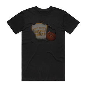 Missy Elliott Triple Threat Album Cover T-Shirt Black Missy Elliott Triple Threat Album Cover T-Shirt Black