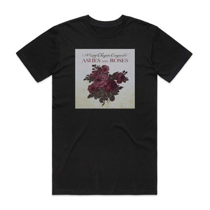 Mary Chapin Carpenter Ashes And Roses Album Cover T-Shirt Black Mary Chapin Carpenter Ashes And Roses Album Cover T-Shirt Black
