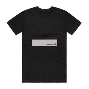 Masquerade Flux Album Cover T-Shirt Black Masquerade Flux Album Cover T-Shirt Black