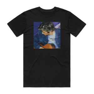 Mike Oldfield Guitars Album Cover T-Shirt Black