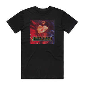 Mike Oldfield Earth Moving Album Cover T-Shirt Black