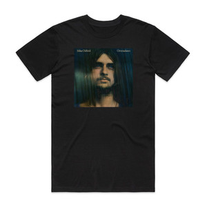 Mike Oldfield Ommadawn Album Cover T-Shirt Black Mike Oldfield Ommadawn Album Cover T-Shirt Black
