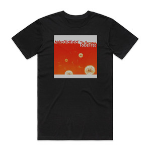 Mike Oldfield To Be Free The Remixes Album Cover T-Shirt Black Mike Oldfield To Be Free The Remixes Album Cover T-Shirt Black