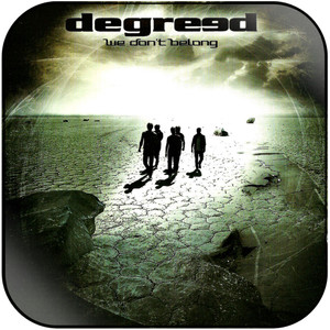 Degreed We Dont Belong Album Cover Sticker Degreed We Dont Belong Album Cover Sticker