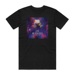 M Pokora My Way Tour Live Album Cover T-Shirt Black