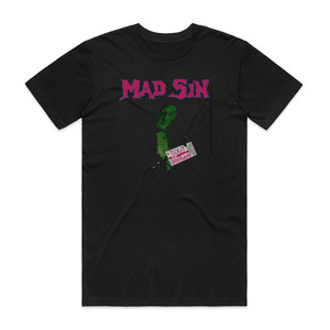 Mad Sin A Ticket Into Underworld Album Cover T-Shirt Black Mad Sin A Ticket Into Underworld Album Cover T-Shirt Black