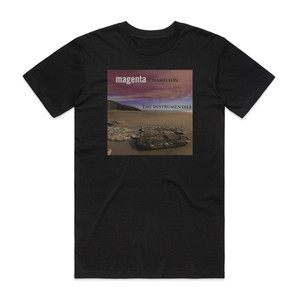 Magenta Chameleon Album Cover T-Shirt Black Magenta Chameleon Album Cover T-Shirt Black