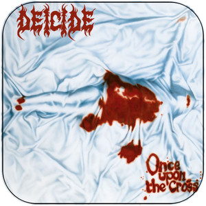 Deicide Once Upon The Cross-1 Album Cover Sticker