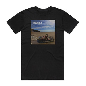 Magenta Chameleon 1 Album Cover T-Shirt Black Magenta Chameleon 1 Album Cover T-Shirt Black