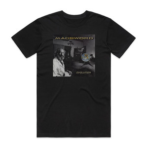 Madsword Evolution Album Cover T-Shirt Black Madsword Evolution Album Cover T-Shirt Black