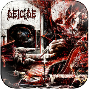 Deicide Overtures Of Blasphemy Album Cover Sticker Deicide Overtures Of Blasphemy Album Cover Sticker