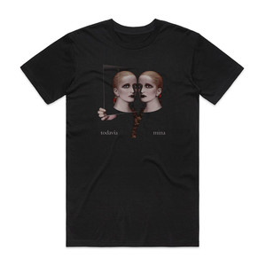 Mina Todava Album Cover T-Shirt Black Mina Todava Album Cover T-Shirt Black