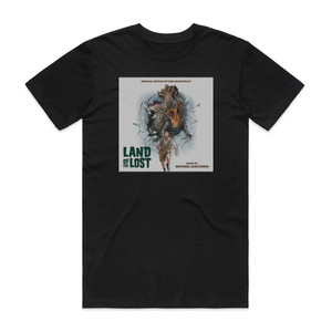Michael Giacchino Land Of The Lost Album Cover T-Shirt Black Michael Giacchino Land Of The Lost Album Cover T-Shirt Black