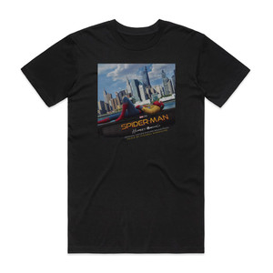 Michael Giacchino Spider Man Homecoming Album Cover T-Shirt Black Michael Giacchino Spider Man Homecoming Album Cover T-Shirt Black