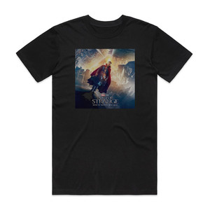 Michael Giacchino Doctor Strange Album Cover T-Shirt Black Michael Giacchino Doctor Strange Album Cover T-Shirt Black