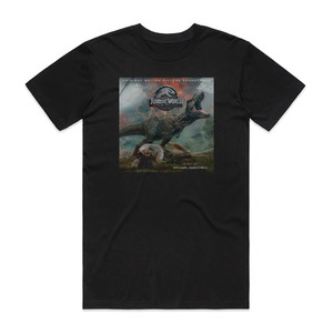 Michael Giacchino Jurassic World Fallen Kingdom Album Cover T-Shirt Black