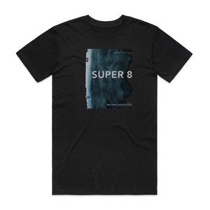 Michael Giacchino Super 8 Album Cover T-Shirt Black Michael Giacchino Super 8 Album Cover T-Shirt Black